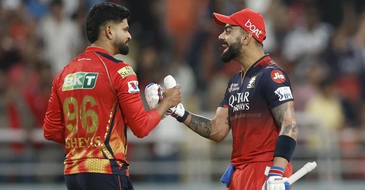 আইপিএল ফাইনালে আজ মুখোমুখি হবে কোহলির বেঙ্গালুরু ও আইয়ারের পাঞ্জাব