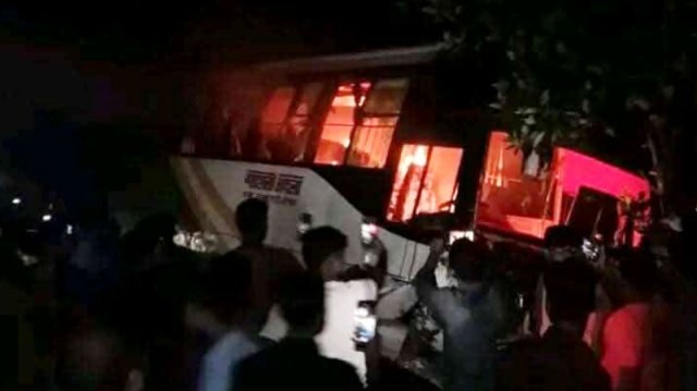 ময়মনসিংহে বাস-মাহিন্দ্রার সংঘর্ষে নিহত ৫