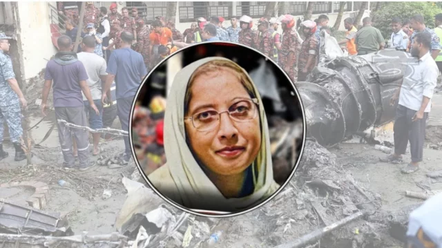 দগ্ধ শরীর নিয়ে ২০ শিশুকে বাঁচিয়ে সেই শিক্ষিকাও না ফেরার দেশে