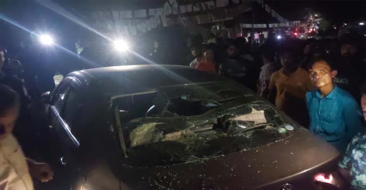 ঠাকুরগাঁওয়ে মির্জা ফখরুলের ভাইয়ের ওপর হামলা, গাড়ি ভাঙচুর